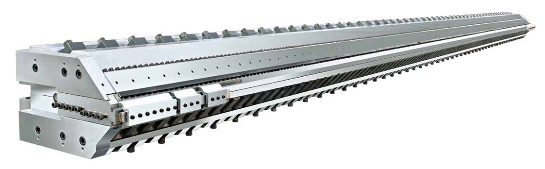 PE Extra-width GeomembraneWaterproof板的挤压Line5
